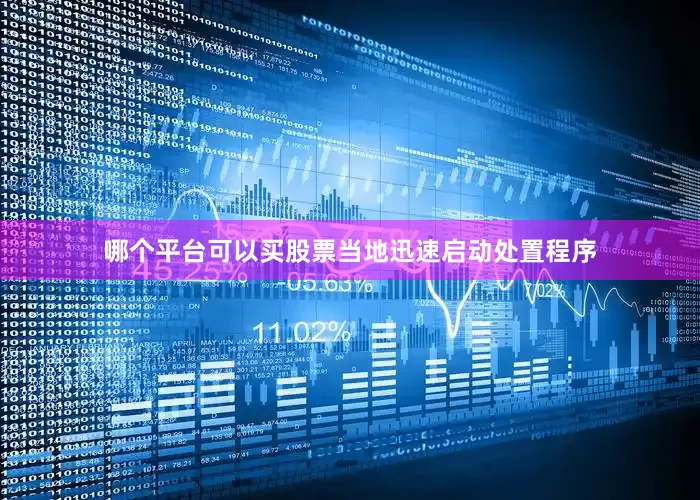 哪个平台可以买股票当地迅速启动处置程序